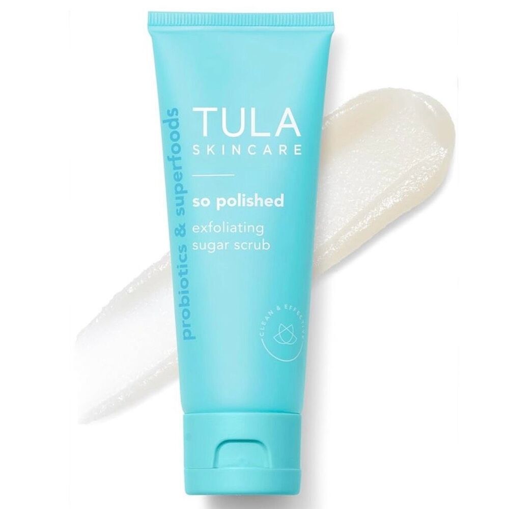 TULA | NIB Skincare So Polished‎ Exfoliating Sugar Scrub  Exfoliator | 2.9 oz